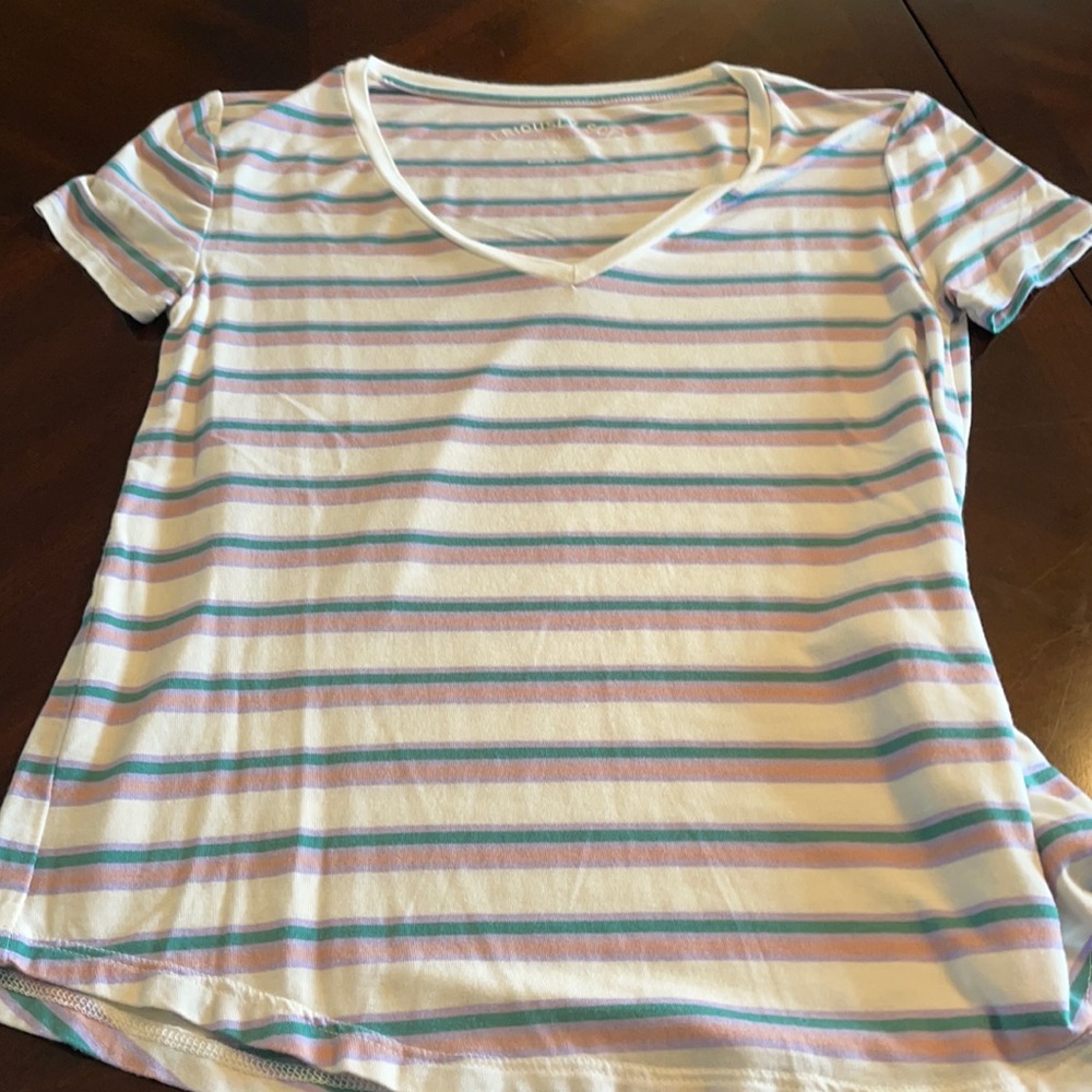 Soft striped tee